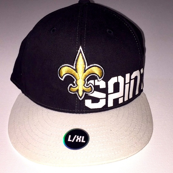 New Orleans Saints Flatbill Hat Cap - Picture 1 of 5
